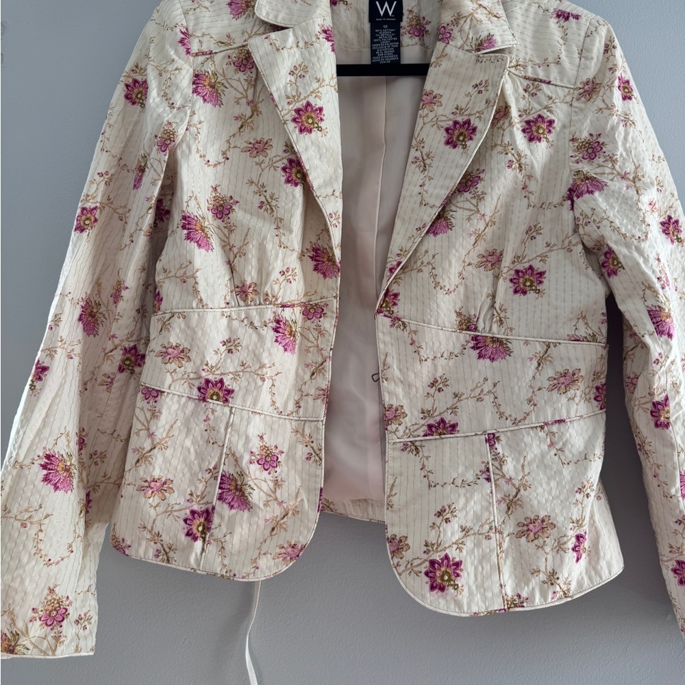 Floral Cream Jacket